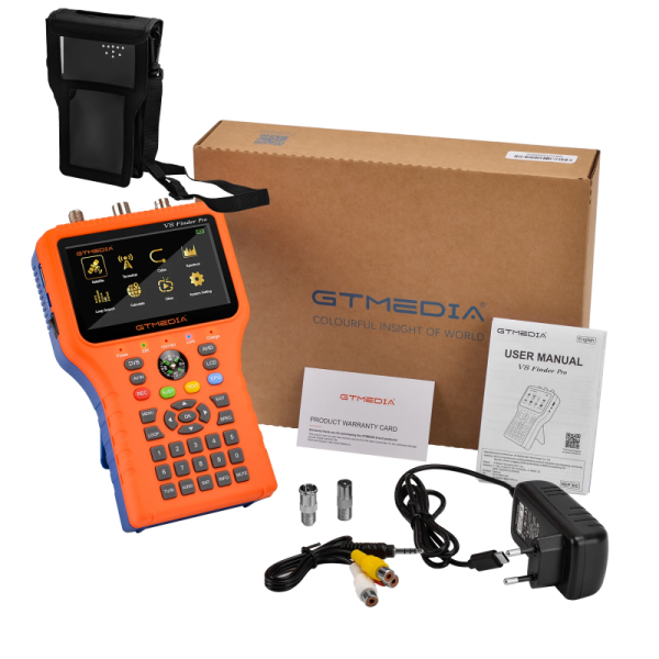 SATFINDER DIGITAL GTMEDIA V8 FINDER PRO DVB-S2 + T2 + C2 - Imagen 2