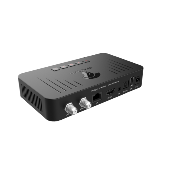 RECEPTOR SATELITAL MIUIBOX SPARTAN H.265 WIFI TWIN - Imagen 3
