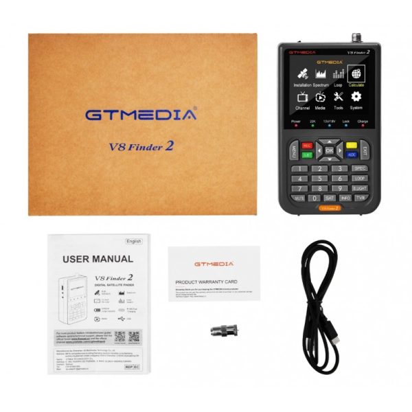SATFINDER DIGITAL GTMEDIA V8 FINDER2 DVB-S2 HD WI-FI - Imagen 5
