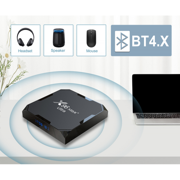 TV BOX INTELIGENTE X96 4K ULTRA HD ANDROID 11 WI-FI - Imagen 6